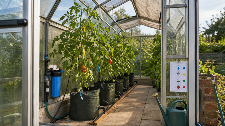 Water Greenhouse Plants While on Holiday: A Failure-Safe Plan