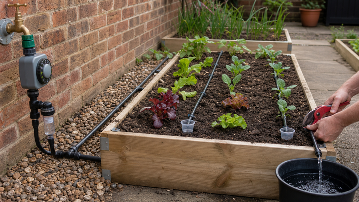 How to Install Drip Irrigation for Raised Beds: UK Steps