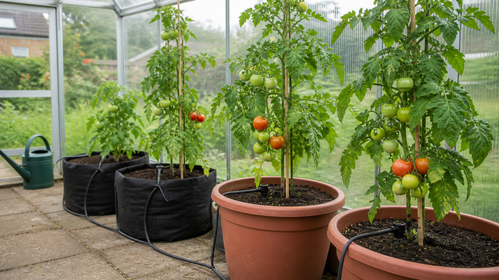 Tomato Watering Schedule for UK Grow Bags and Pots