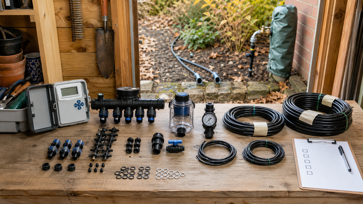 Winterise a UK Garden Irrigation System: Full Checklist